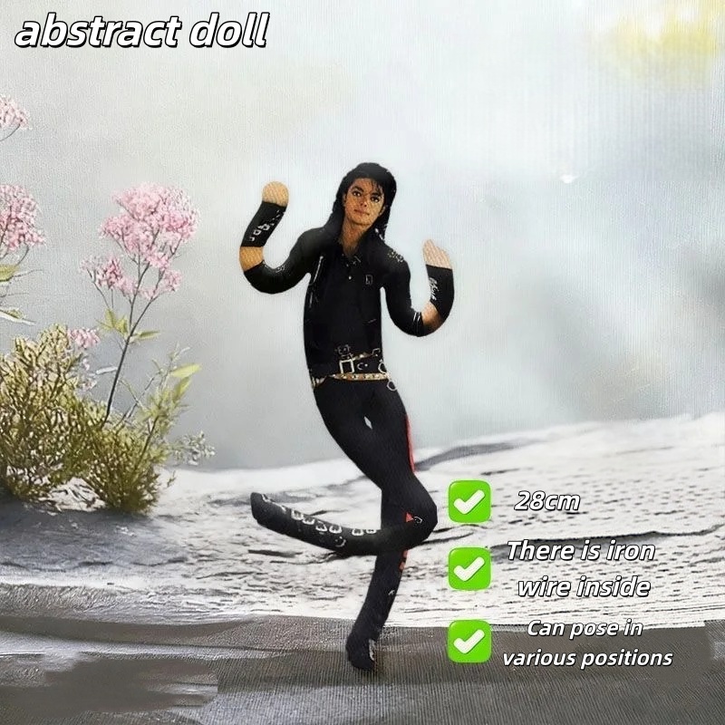 Model Kit Joints - Moonwalk Style Figure Role-Playing Prop Doll,