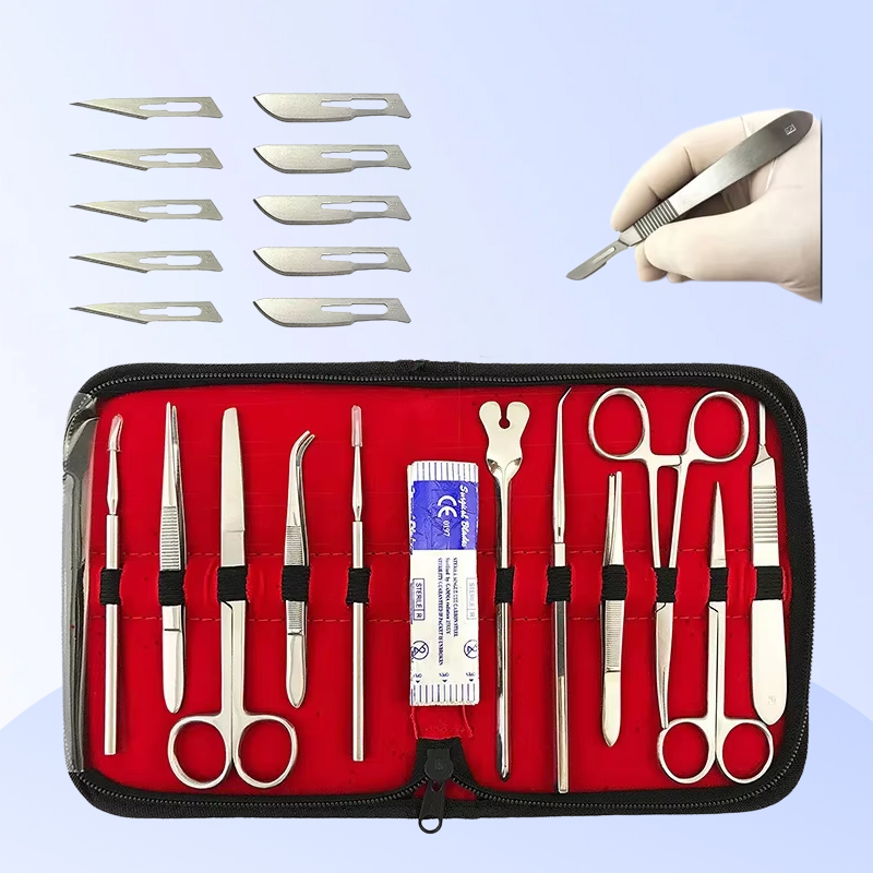Model Kit Tweezers - Medical Silicone Suture Kit Students Practice