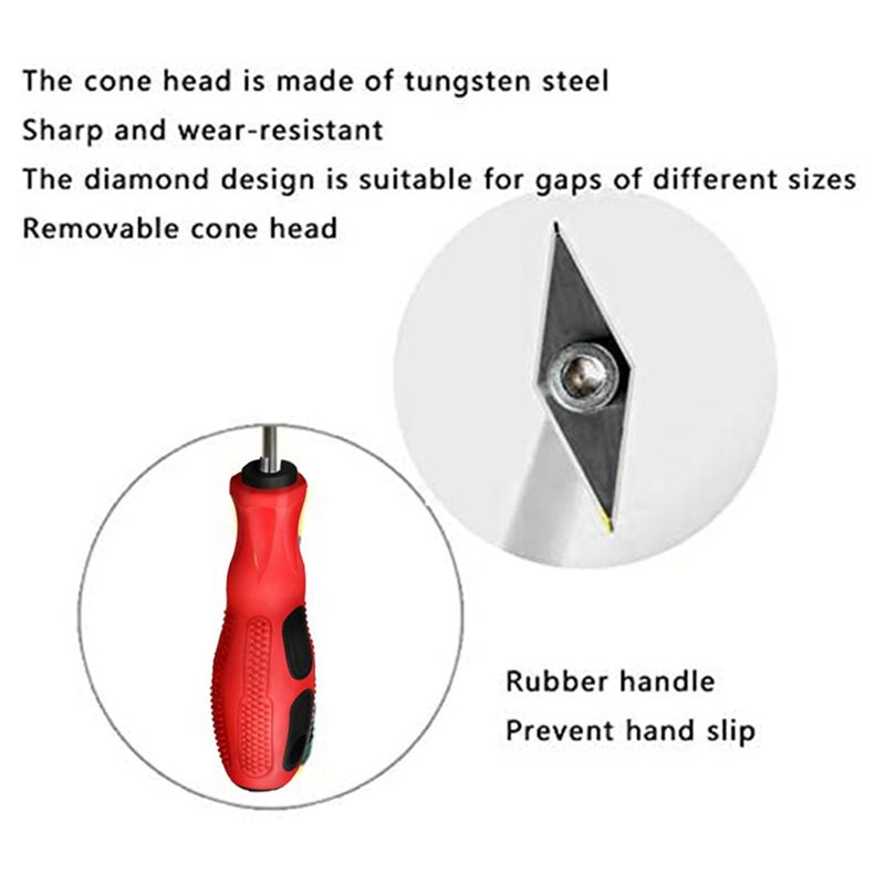 AT21-2-Piece Slotting Machine  - Seam Scraper Tool recension och pris