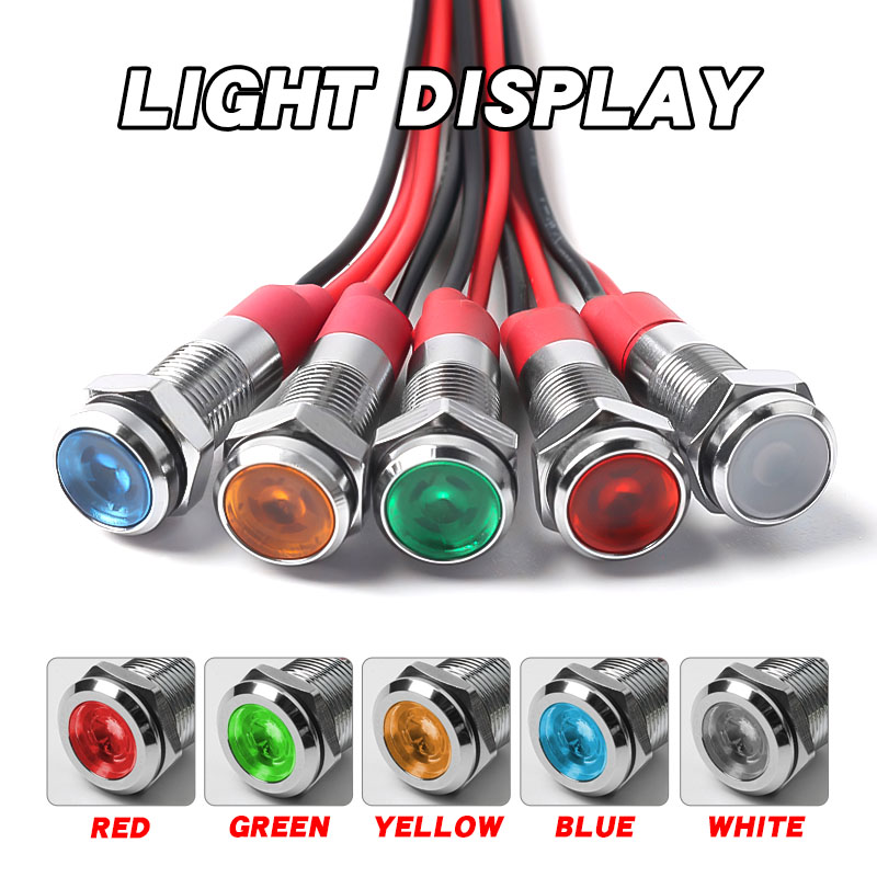 6mm Metal LED Indicator Light  - Panel Line Marker recension och pris