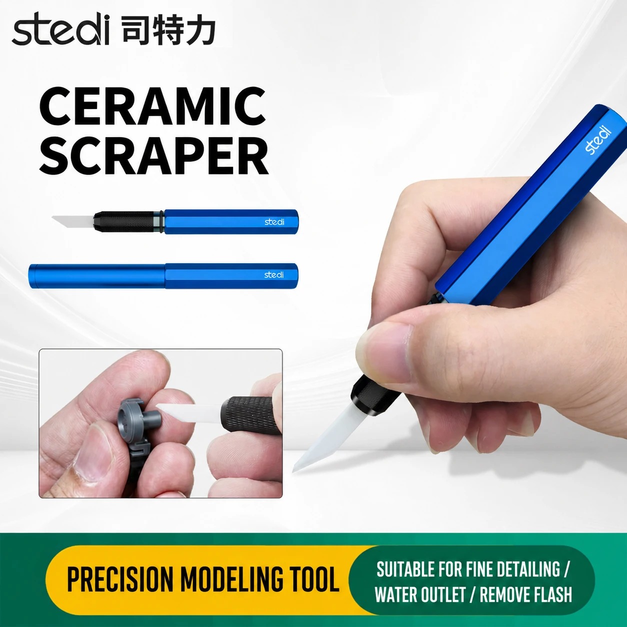 Stedi MS-39M Ceramic Scraper f - Seam Scraper Tool recension och pris