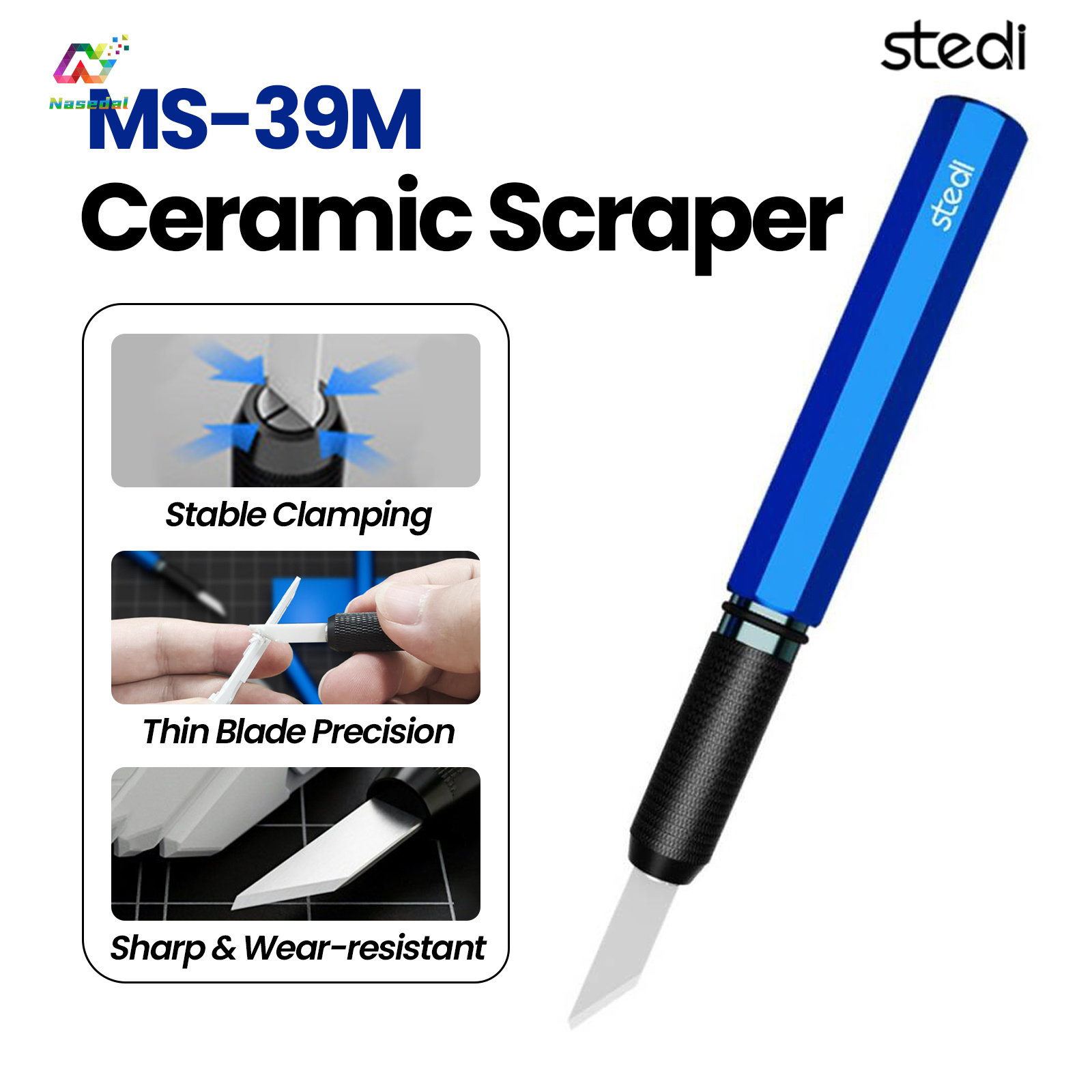 Stedi MS-39M Ceramic Scraper f - Seam Scraper Tool recension och pris