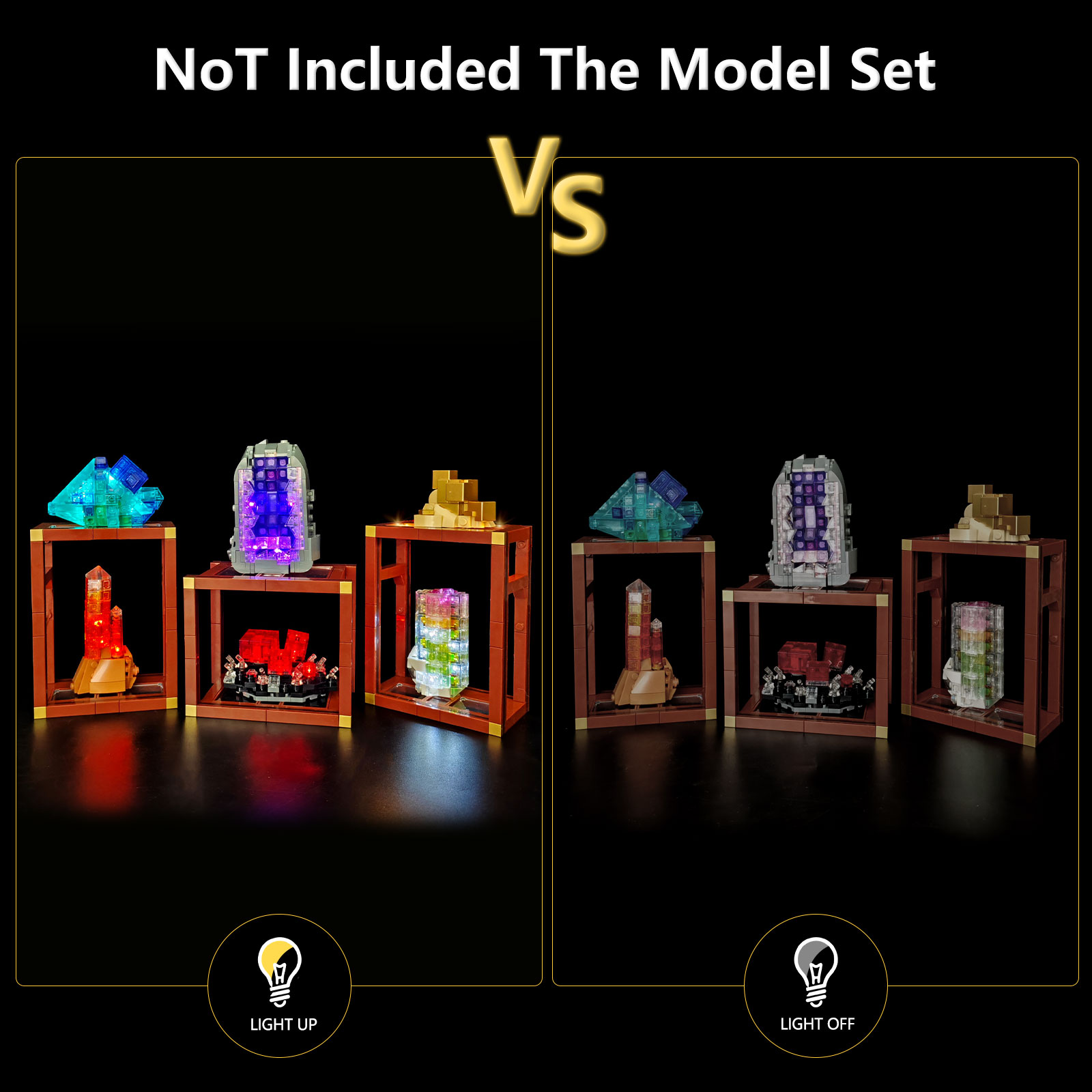 LYBMTWF LED Lighting Kit Compa - Model Kit Walmart recension och pris