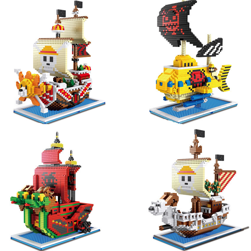 One Piece Pirate Ship Building - Model Kit Thousand Sunny recension och pris
