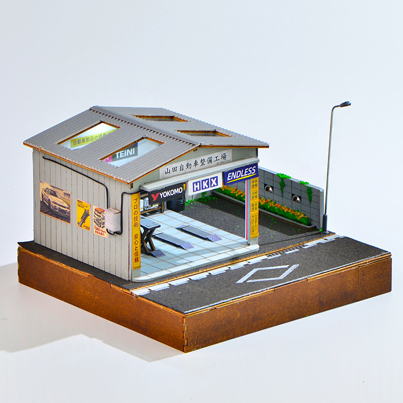 1:64 Scale DIY Auto Repair Sho - Model Kit Cars recension och pris