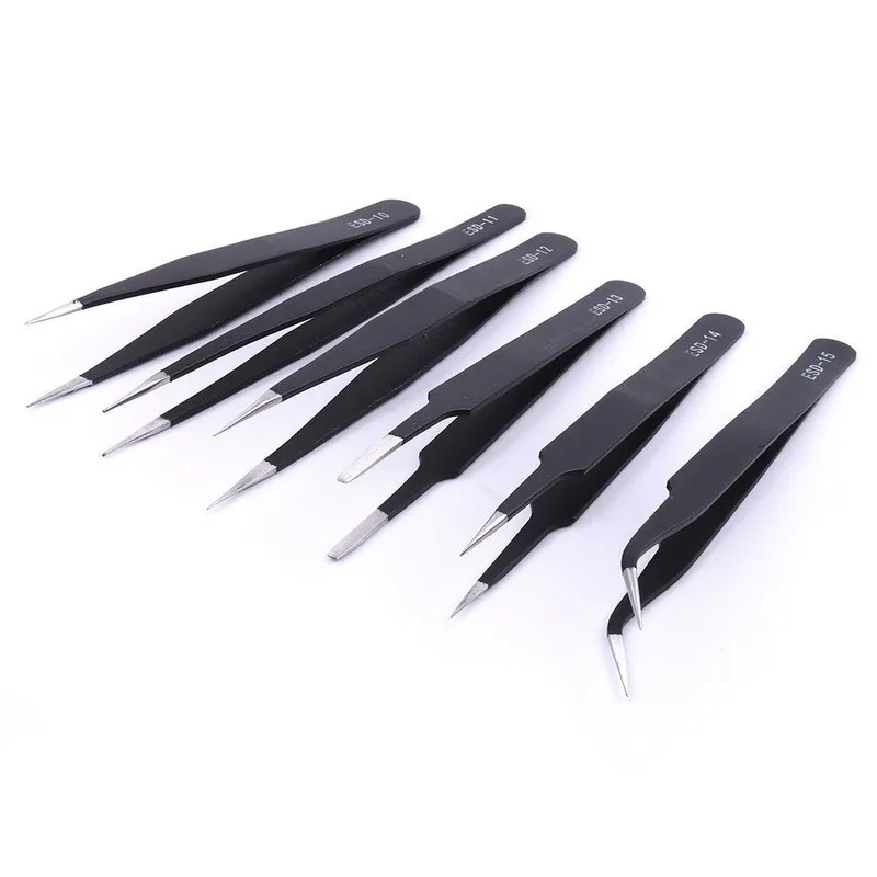VETUS Anti Static Stainlesss S - Model Kit Tweezers recension och pris