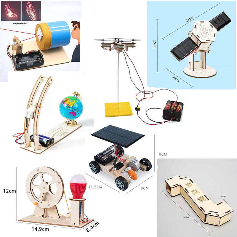 Kids DIY Science Toys Educatio - Model Kit Fantasy recension och pris