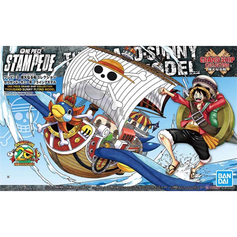 Bandai Original One Piece Gran - Model Kit Thousand Sunny recension och pris