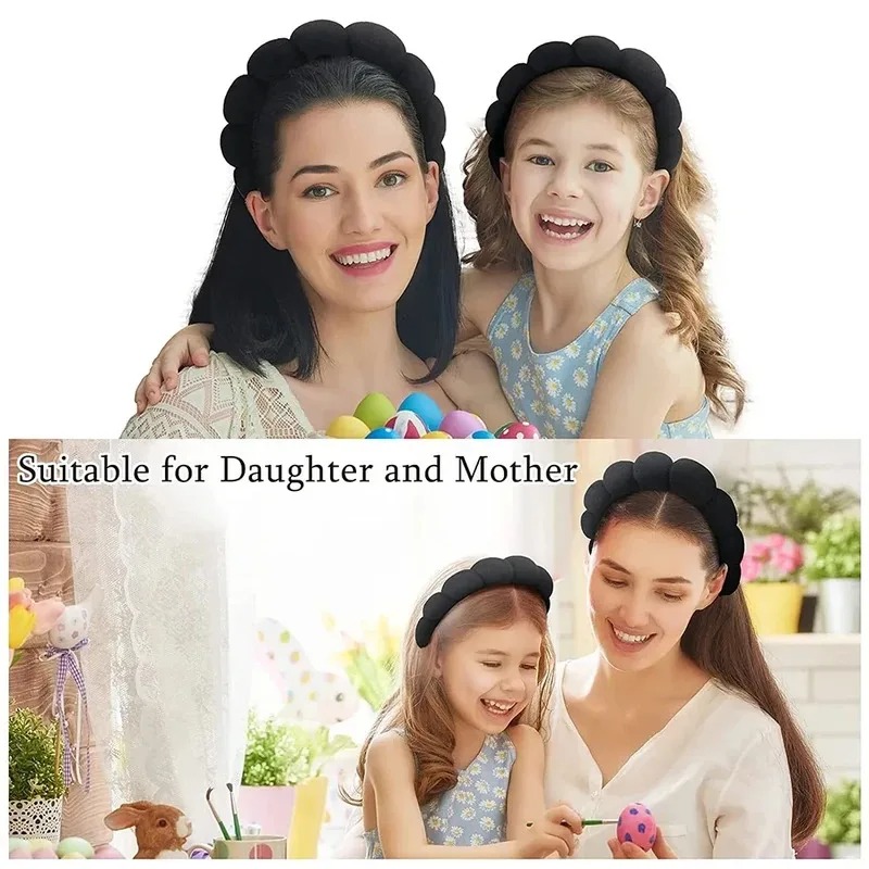 3PCS Twisted Foam Hair Band Se - Wash Effect Set recension och pris