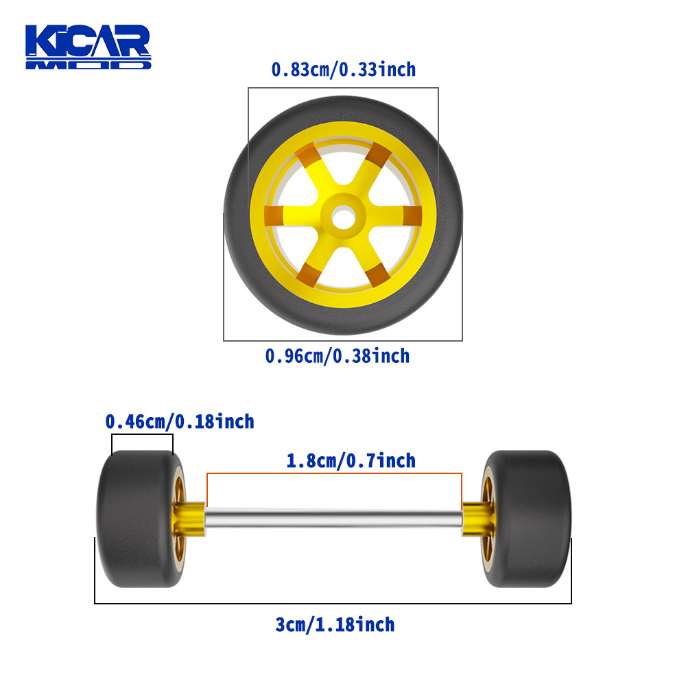 1/64 Model Detachable Wheels R - Model Kit Cars recension och pris