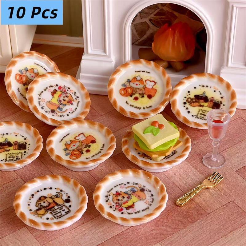 10Pcs/set Dollhouse Miniature  - Model Kit House recension och pris
