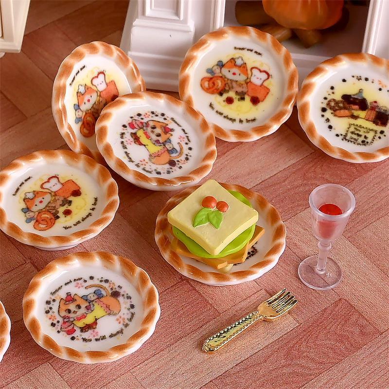 10Pcs/set Dollhouse Miniature  - Model Kit House recension och pris