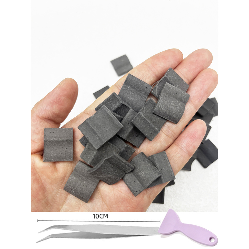 Miniature Roof Tiles Set 100pc - Model Kit Tweezers recension och pris