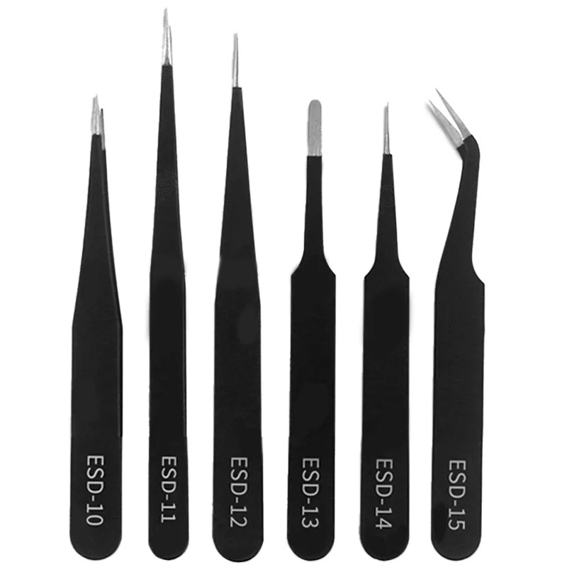 Precision ESD Anti-Static Twee - Model Kit Tweezers recension och pris