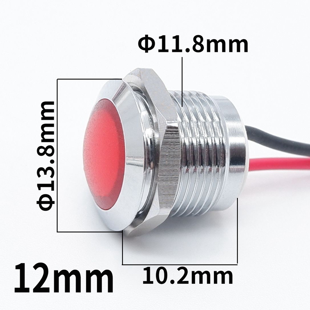 12mm 16mm 19mm 22mm Metal LED  - Panel Line Marker recension och pris