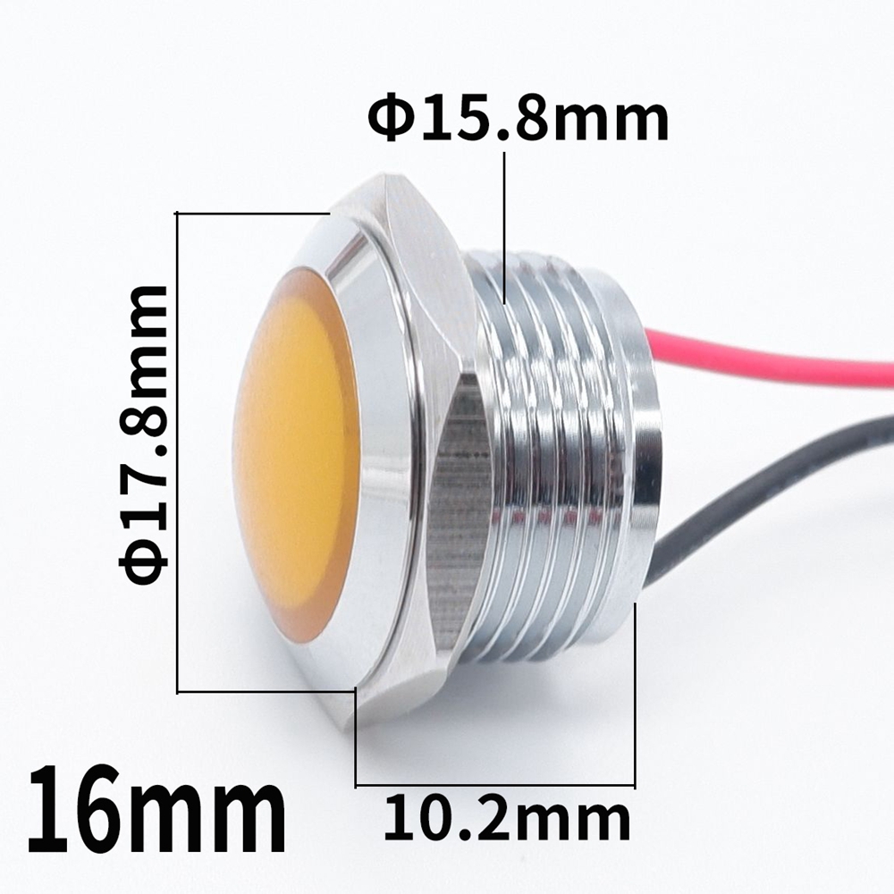 12mm 16mm 19mm 22mm Metal LED  - Panel Line Marker recension och pris