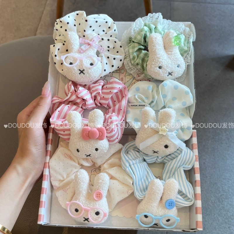 New Miffy Cute Hair Tie Large  - Model Kit For Girls recension och pris
