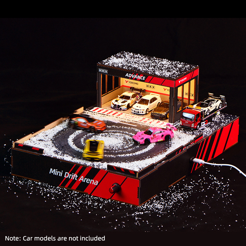 1:64 Scale DIY Drift Track Dio - Model Kit Cars recension och pris