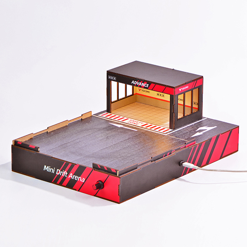1:64 Scale DIY Drift Track Dio - Model Kit Cars recension och pris