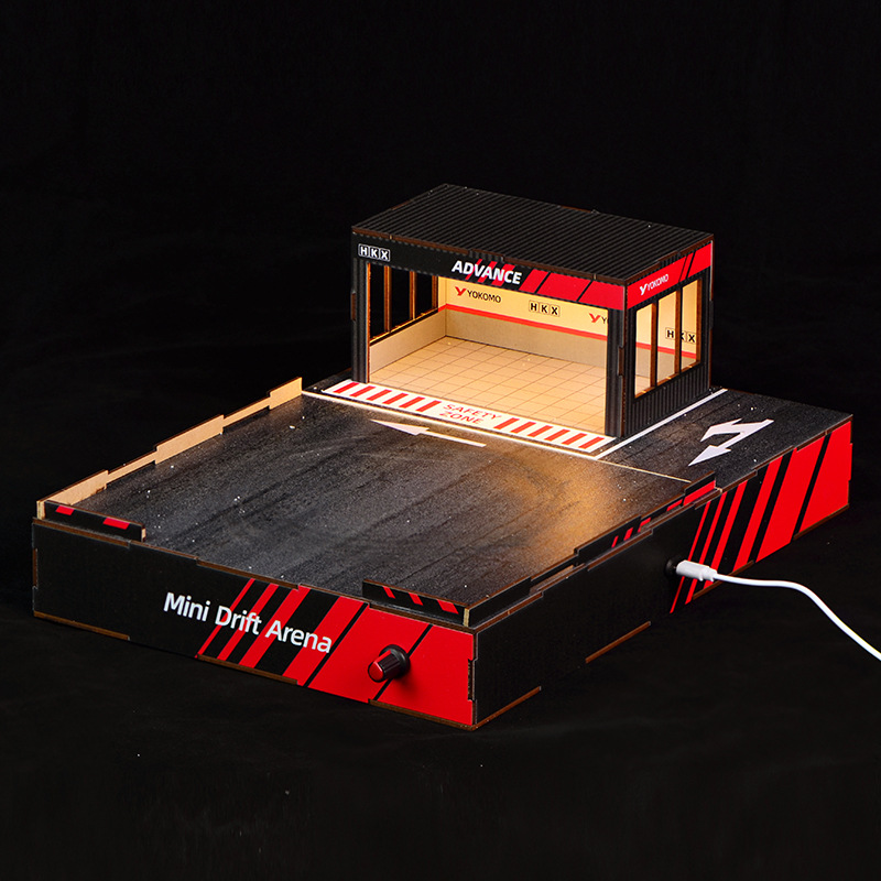 1:64 Scale DIY Drift Track Dio - Model Kit Cars recension och pris