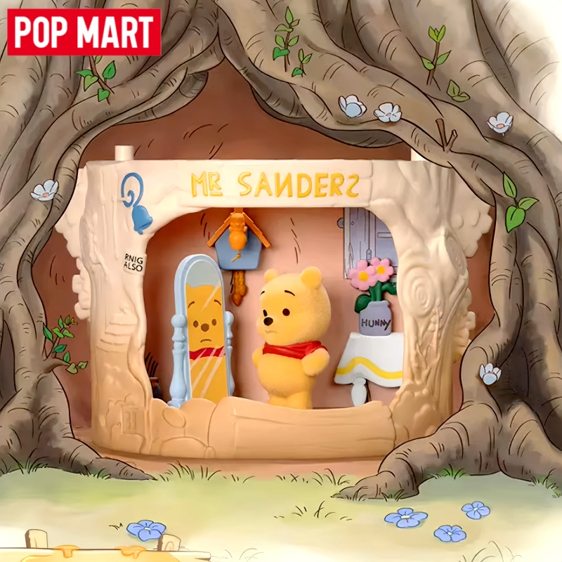 New Hot POP MART Winnie The Po - Model Kit House recension och pris