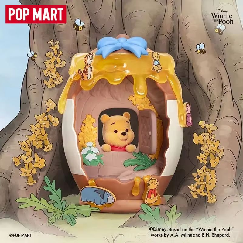 New Hot POP MART Winnie The Po - Model Kit House recension och pris