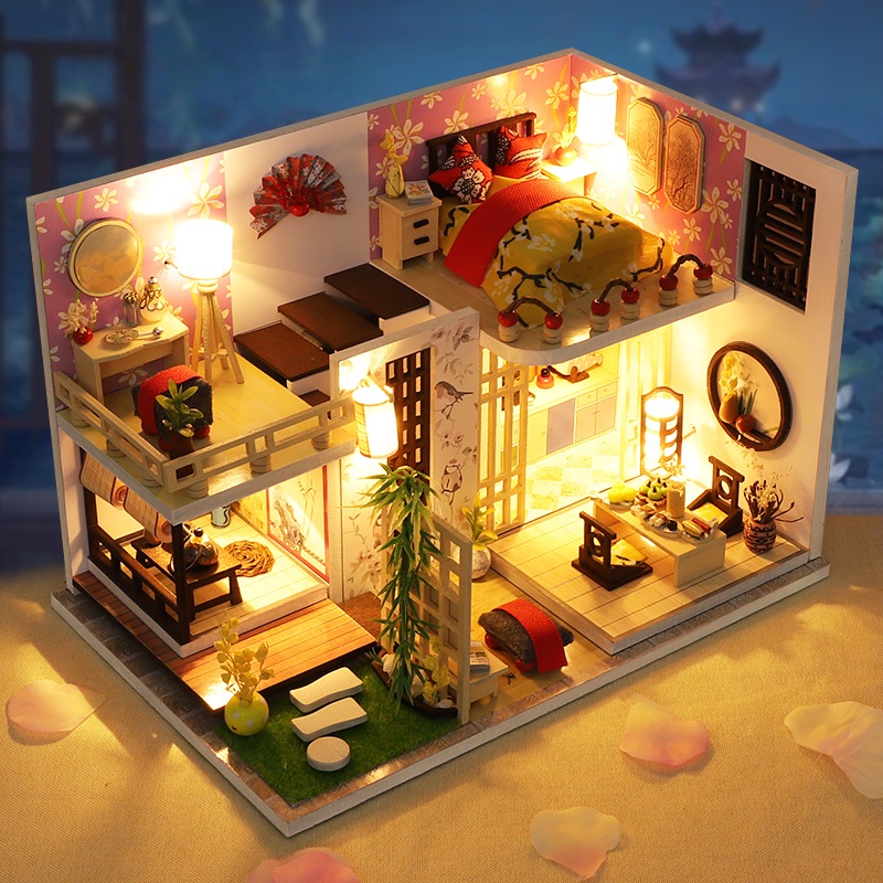 DIY Japanese Style Loft Villa  - Model Kit House recension och pris