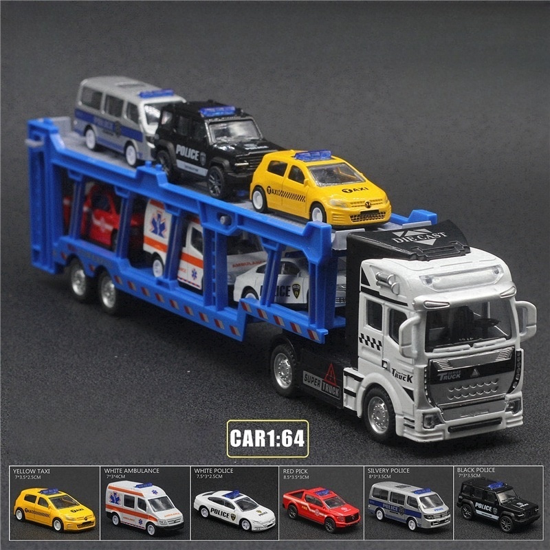 An alloy double-layer transpor - Model Kit Cars recension och pris