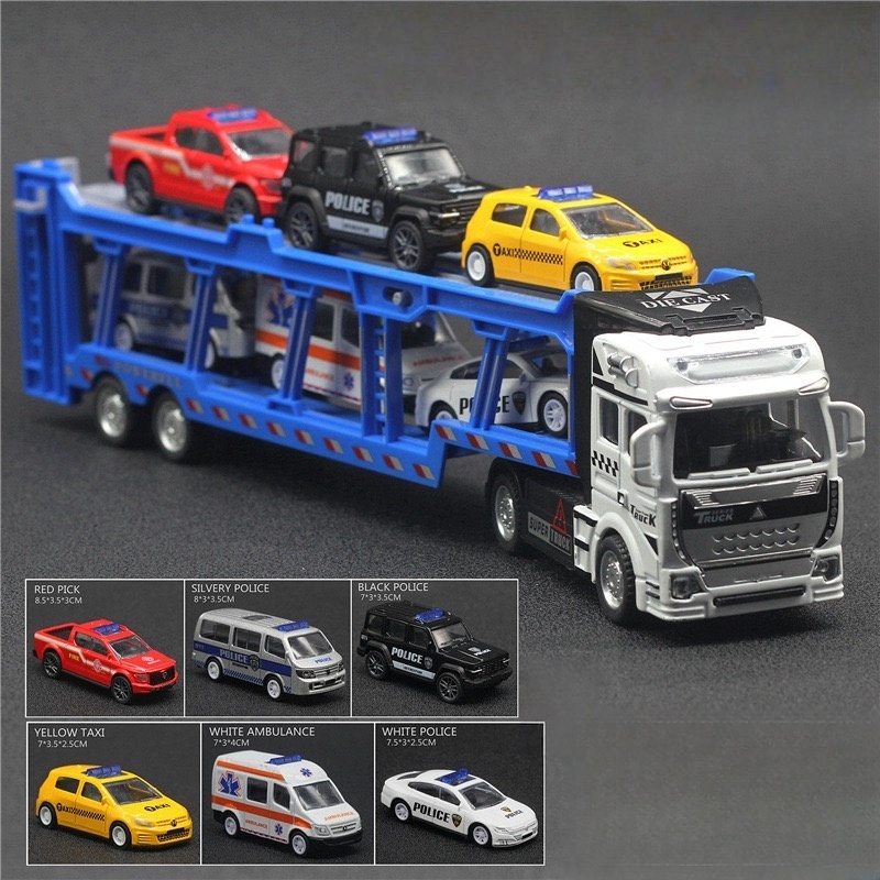 An alloy double-layer transpor - Model Kit Cars recension och pris