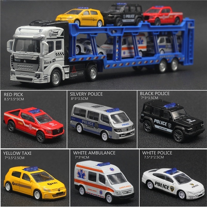 An alloy double-layer transpor - Model Kit Cars recension och pris