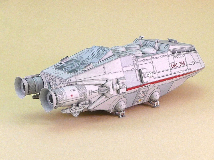 1:120 Scale Battlestar Galacti - Model Kit Fantasy recension och pris