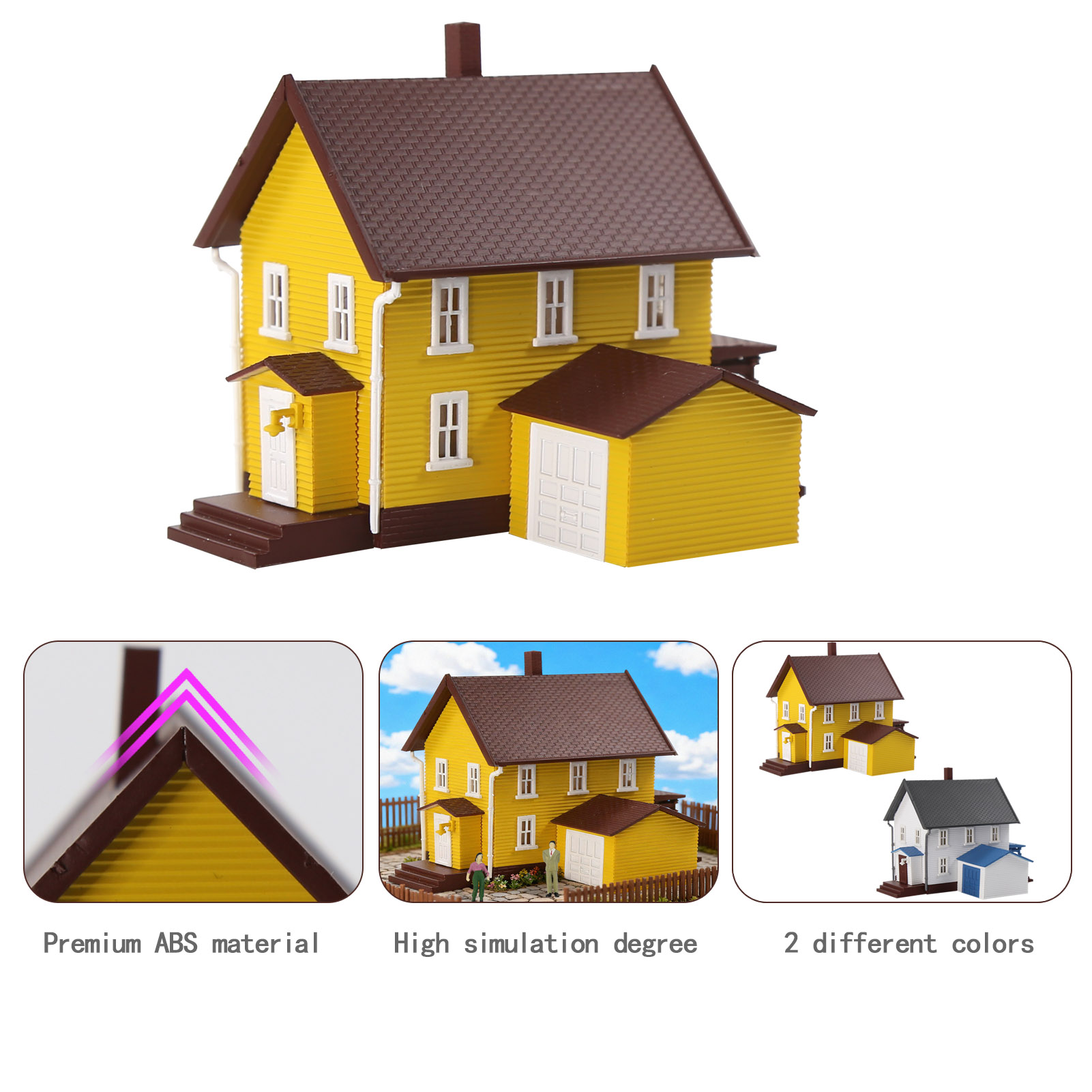 Evemodel N Scale 1:160 Model D - Model Kit House recension och pris