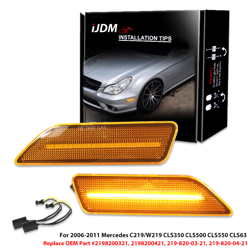 2pcs Mercedes C219/W219 CLS350 - Model Kit Led recension och pris