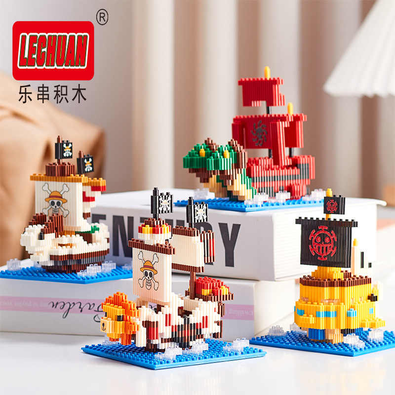 Thousand Sunny Micro Building  - Model Kit Thousand Sunny recension och pris