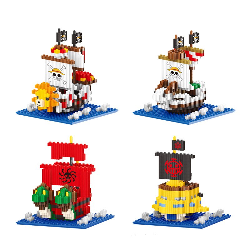 Thousand Sunny Micro Building  - Model Kit Thousand Sunny recension och pris