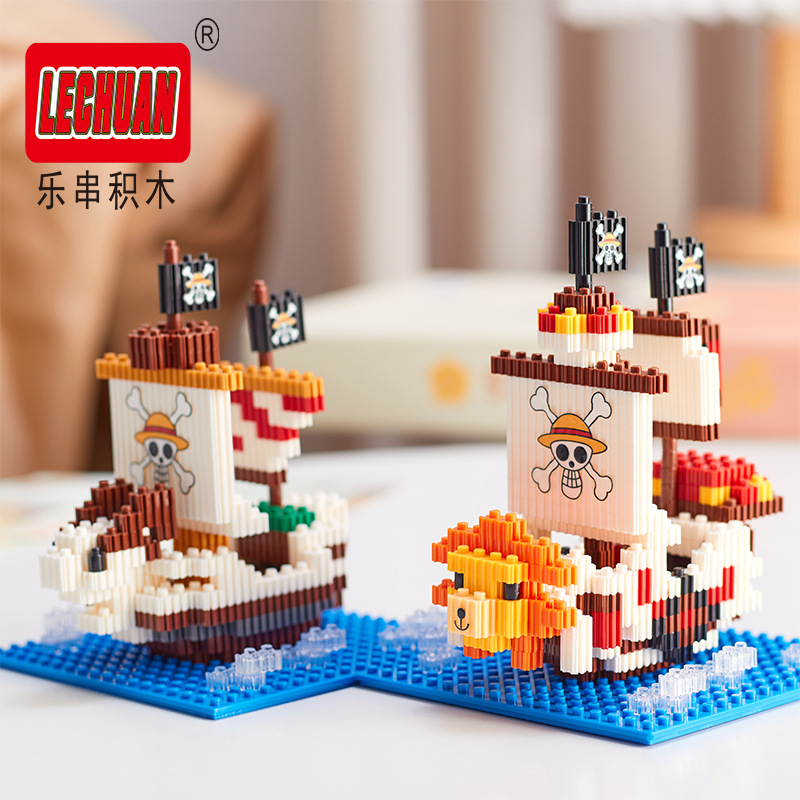 Thousand Sunny Micro Building  - Model Kit Thousand Sunny recension och pris