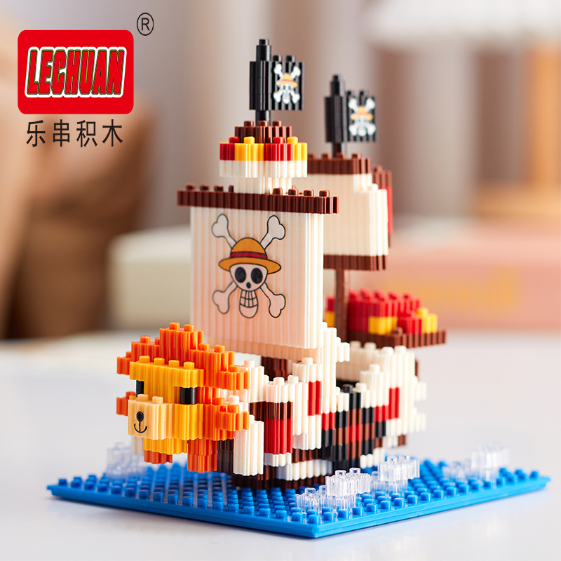 Thousand Sunny Micro Building  - Model Kit Thousand Sunny recension och pris