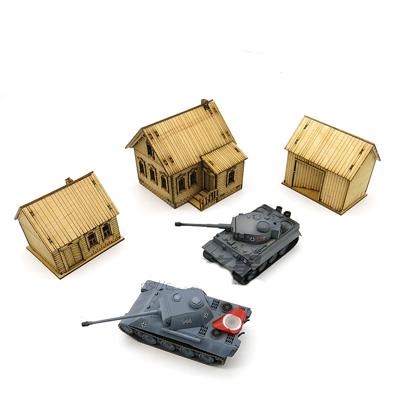 1/72 Wooden Assembly House Eur - Model Kit House recension och pris