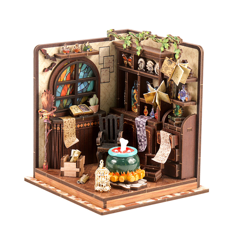 DIY Wooden Miniature Model Kit - Model Kit House recension och pris