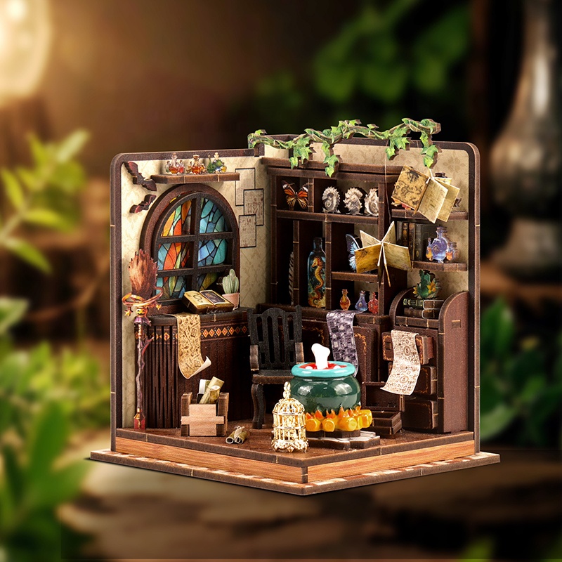 DIY Wooden Miniature Model Kit - Model Kit House recension och pris