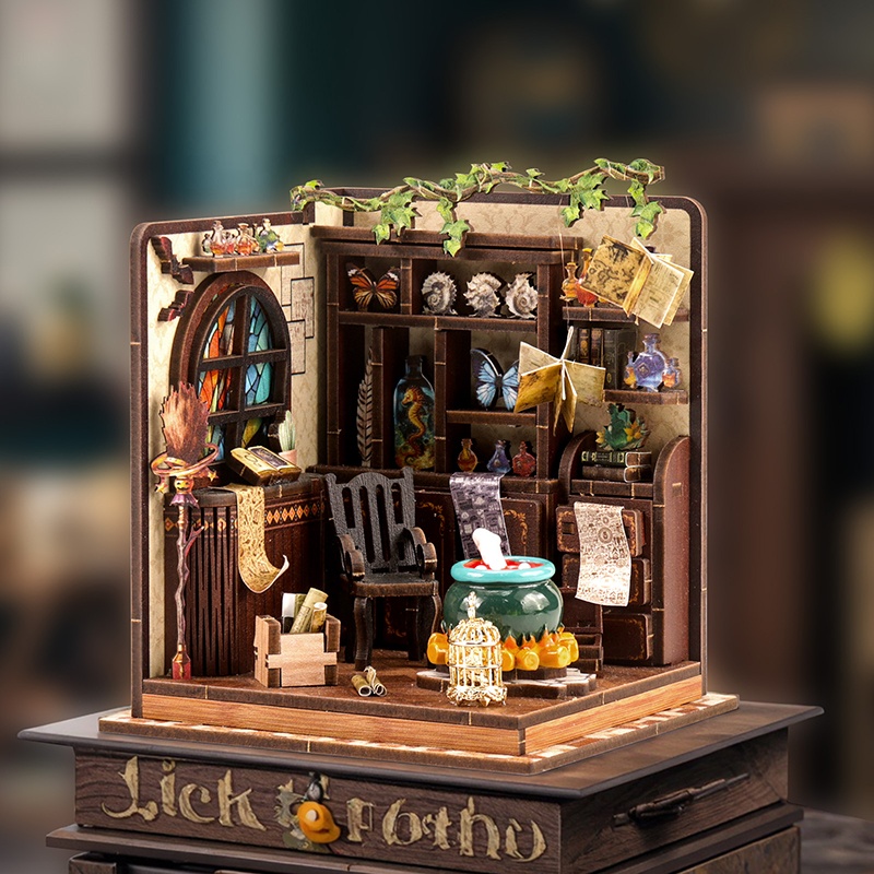 DIY Wooden Miniature Model Kit - Model Kit House recension och pris