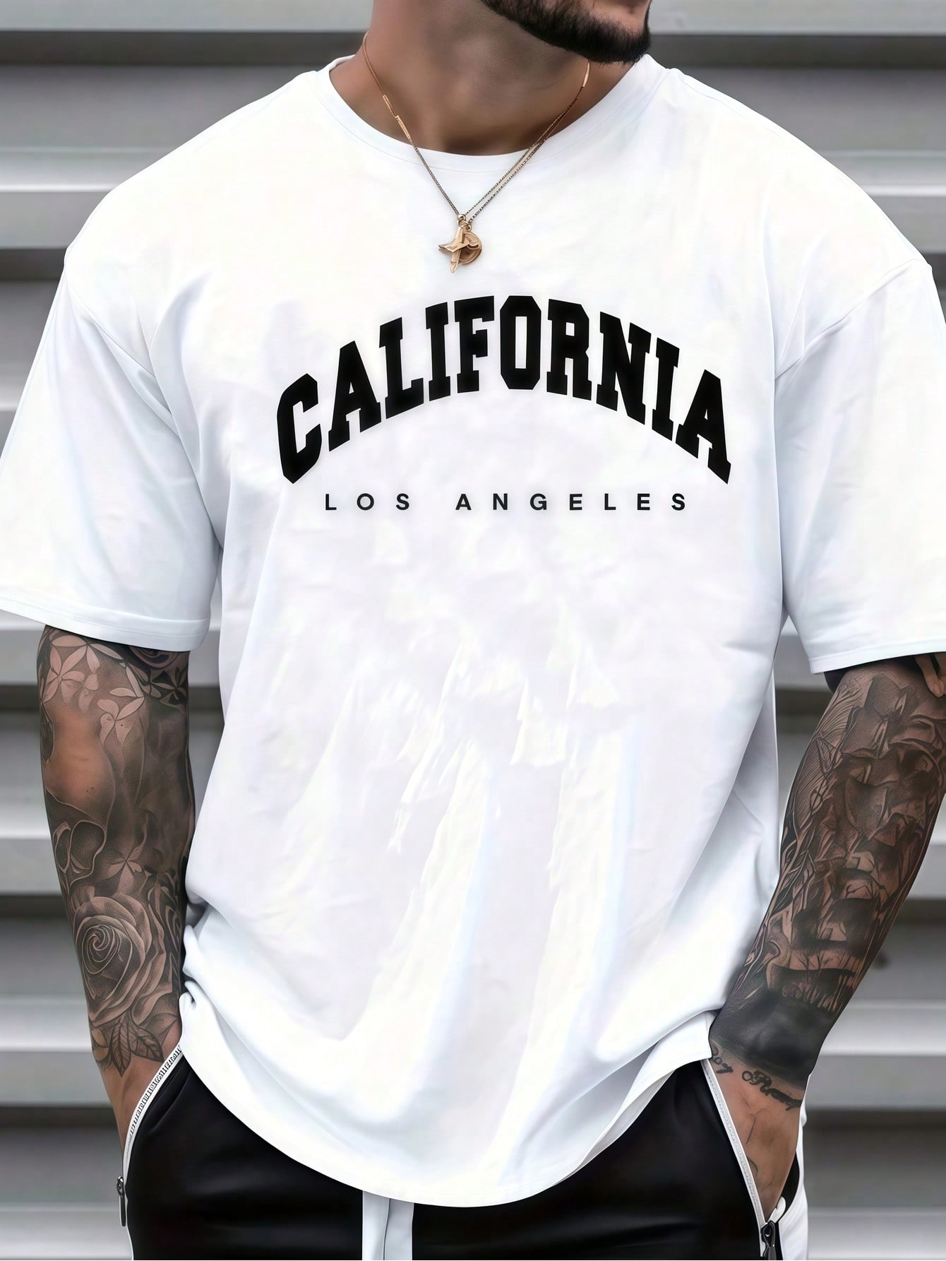 1pc Mens Clothes California Lo - Wash Effect Set recension och pris
