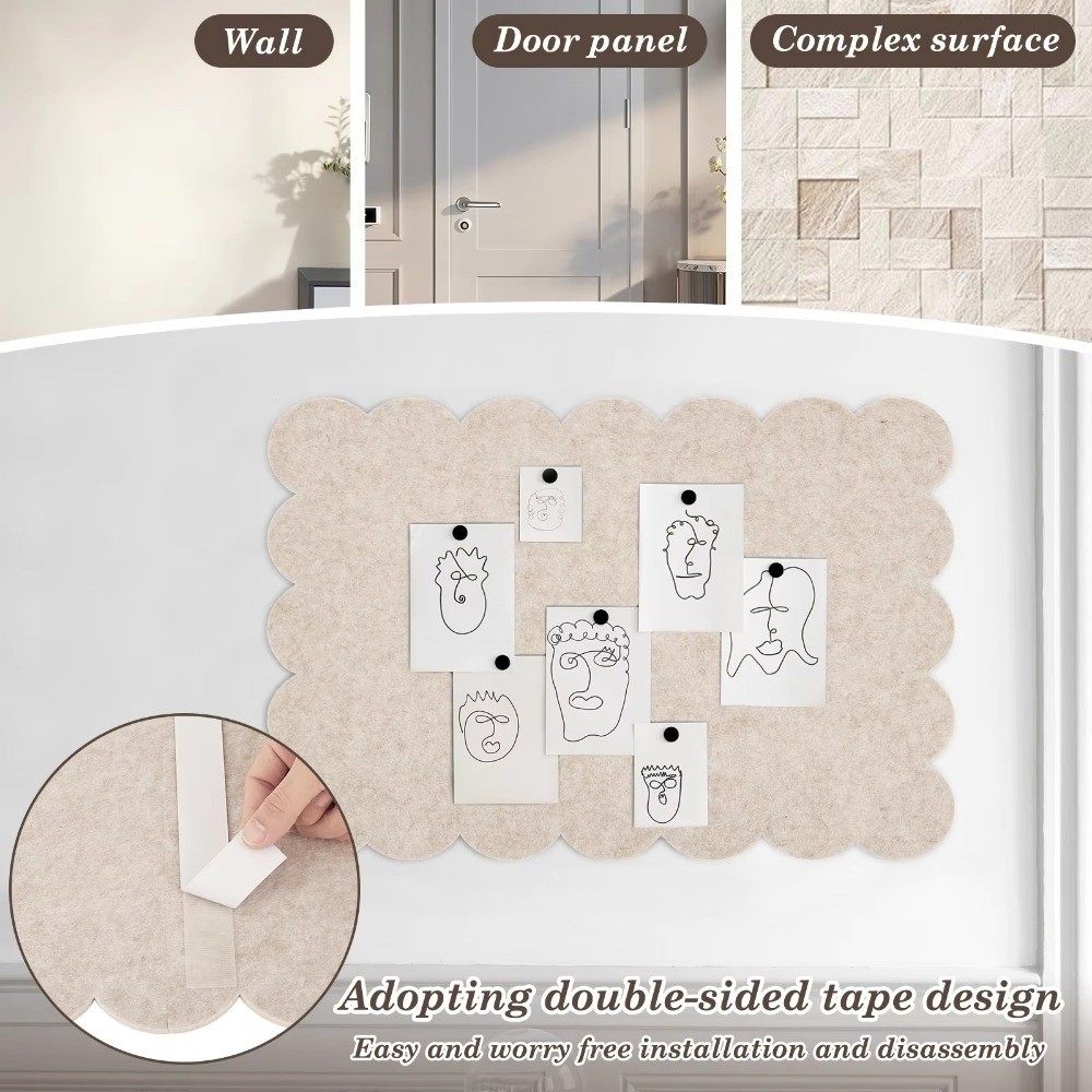 Felt Bulletin Board Multi-Use  - Panel Line Marker recension och pris