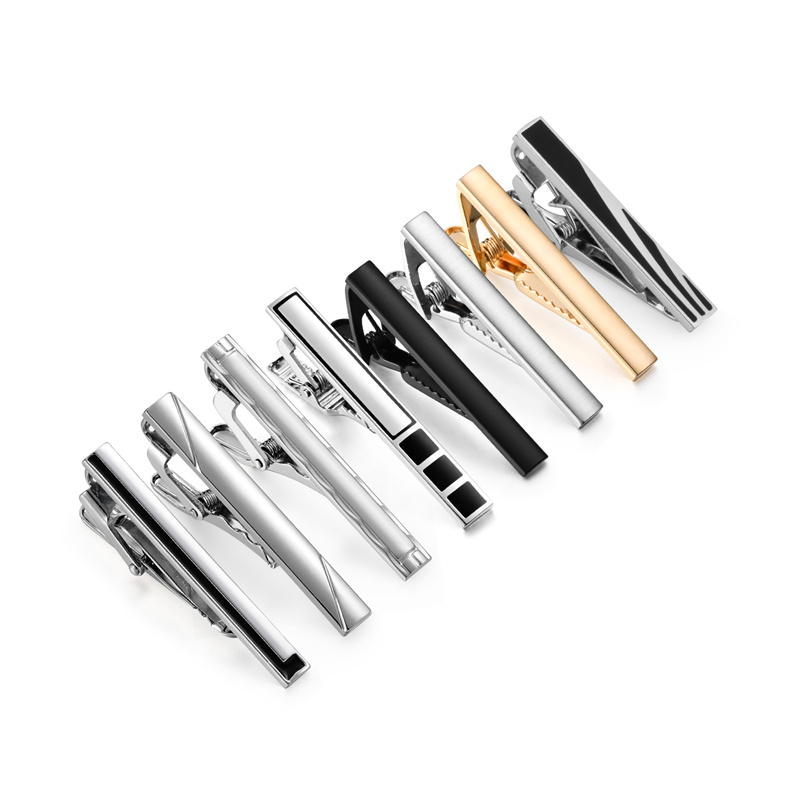 8 PCS Short Tie Clips Set With - Model Kit Iron Man recension och pris