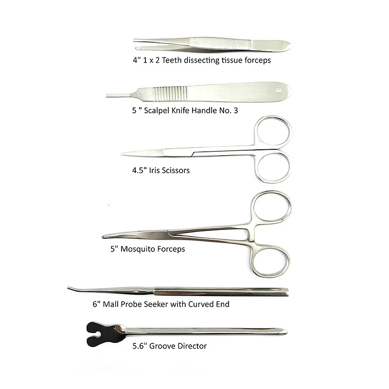 Medical Silicone Suture Kit St - Model Kit Tweezers recension och pris